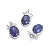 Natural Lapis Lazuli Pendants G-L512-L12-1