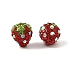 Clay Polymer Rhinestone Beads LS-RB-A051-E06-3