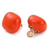 Alloy Enamel Pendants X-PALLOY-S032-01A-029-2