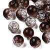 Transparent Crackle Acrylic Beads CACR-N002-26B-2