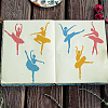 PET Hollow Out Drawing Painting Stencils DIY-WH0391-0560-4