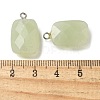 Natural Xiuyan Jade Pendants G-K385-09P-3
