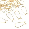 SHEGRACE Brass Kidney Ear Wire XGR0004G-43G-1