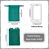 20Pcs 5 Colors Rectangle Velvet Packing Pouches TP-NB0001-51-2