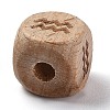 Natural Wood Constellation Beads WOOD-M002-11-2