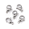 Tarnish Resistant 304 Stainless Steel Lobster Claw Clasps STAS-M262-01-11mm-3