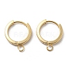 201 Stainless Steel Huggie Hoop Earrings Findings STAS-A167-01K-G-1