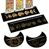 4Pcs 4 Style Wooden Tarot Card Stand Holder DJEW-WH0041-005-1