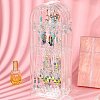 4 Foldable Screen Acrylic Earring Display Stands EDIS-N010-02-6