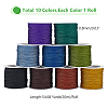 10 Rolls 10 Colors Chinlon Thread OCOR-WR0001-40-2