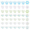 Acrylic Bead Caps OACR-TA0014-45B-3