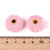 Imitation Rabbit Hair European Beads FIND-WH0126-574T-3