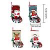 4Pcs Cloth Christmas Stockings Sets JX066A-2