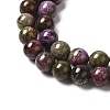 Natural Atlantisite Stichtite Beads Strands G-H034-A02-02-4