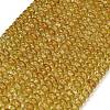 Dyed Imitation Gemstone Glass Beads Strands GL-Z001-03A-01-1