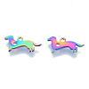 Ion Plating(IP) 201 Stainless Steel Silhouette Charms STAS-N098-122M-3