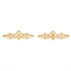 Alloy Filigree Joiners Links PALLOY-WH0072-03AG-1