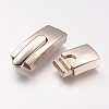 304 Stainless Steel Bayonet Clasps STAS-P158-01D-RG-3