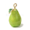 Alloy Enamel Pendants AL-CBA24A7-01G-06-2