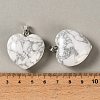 Natural Howlite Pendants GG-CBAA0EE-04P-19-3