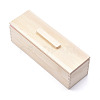 Rectangular Pine Wood Soap Molds Sets DIY-F057-03C-2