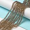 Transparent Glass Beads Strands EGLA-A035-T4mm-D16-2