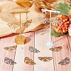 12Pcs 2 Colors 201 Stainless Steel Pendants STAS-SC0005-11-4