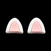 Cute Opaque Resin Cabochons LS-RESI-E052-03G-1
