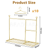 SUPERFINDINGS Iron Doll Clothes Rack & Hangers DJEW-FH0001-16A-2