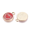 Alloy Enamel Pendants ENAM-Q002-01G-05-2