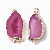 Druzy Resin Links connectors X-RESI-S383-027-2