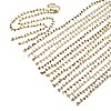 Brass Cable Chain Necklace Making KK-K337-12G-1
