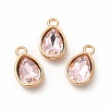 Faceted Glass Rhinestone Pendants GLAA-I051-AM-2