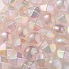 UV Plating Luminous Transparent Acrylic Beads OACR-P010-05A-3