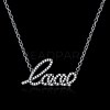 Fashion Brass Micro Pave Cubic Zirconia Pendant Necklaces NJEW-BB34104-6