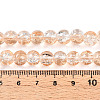 Transparent Crackle Glass Bead Strands GLAA-T025-8mm-02I-4