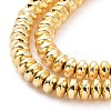 Electroplate Non-magnetic Synthetic Hematite Beads Strands G-L485-04B-G-3