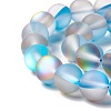 Synthetic Moonstone Beads Strands G-E573-01C-22-3