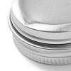 (Defective Closeout Sale Border damaged) Round Aluminium Tin Cans CON-XCP0001-67P-4