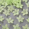 Frosted Acrylic Bead Caps MACR-S371-05A-728-1