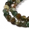 Natural Fuchsite Beads Strands X-G-C009-A02-4