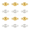12 Sets 2 Colors Brass Magnetic Clasps KK-FS0001-55A-1