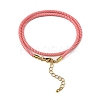 Nylon Milan Cord Necklace Making MAK-M028-01G-19-2
