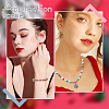 200Pcs 2 Colors Christmas Theme Transparent Acrylic Beads MACR-SP0001-16-5
