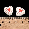 Printed Handmade Porcelain Beads PORC-G016-01A-3