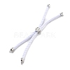 Twisted Nylon Cord Silder Bracelets DIY-B066-03P-23-1
