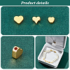 60Pcs 3 Styles Brass Spacer Beads KK-PH0006-61A-4