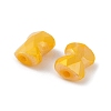 Electroplate Glass Beads GLAA-D016-16F-1