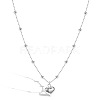 925 Sterling Silver Pendant Necklaces NJEW-M209-03-1