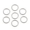 304 Stainless Steel Closed Jump Rings STAS-G393-06P-17-1